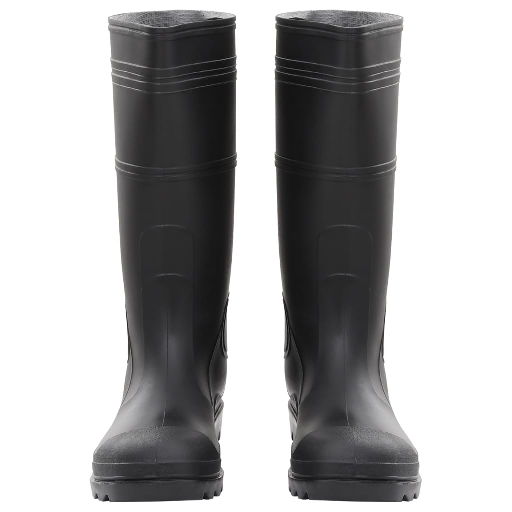 Gummistiefel Schwarz Größe 46 PVC