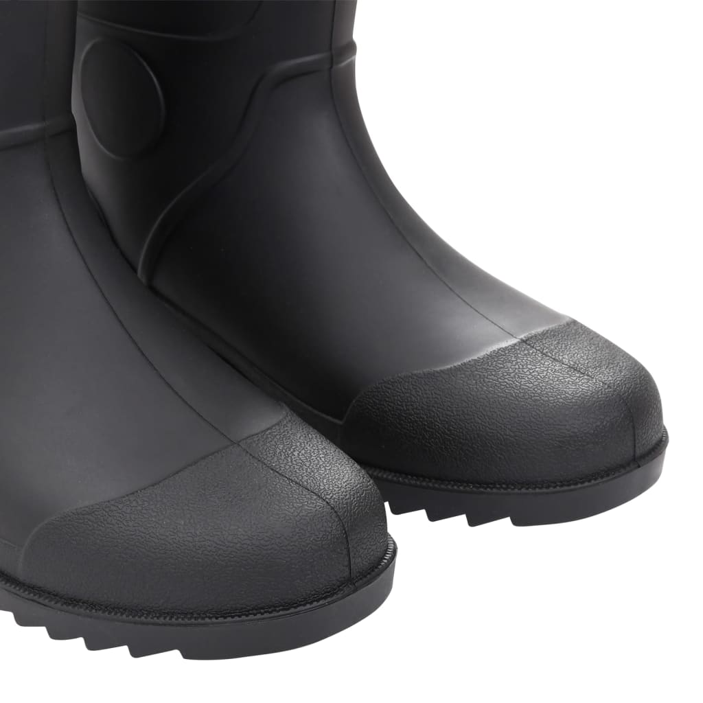 Gummistiefel Schwarz Größe 44 PVC