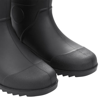 Gummistiefel Schwarz Größe 45 PVC