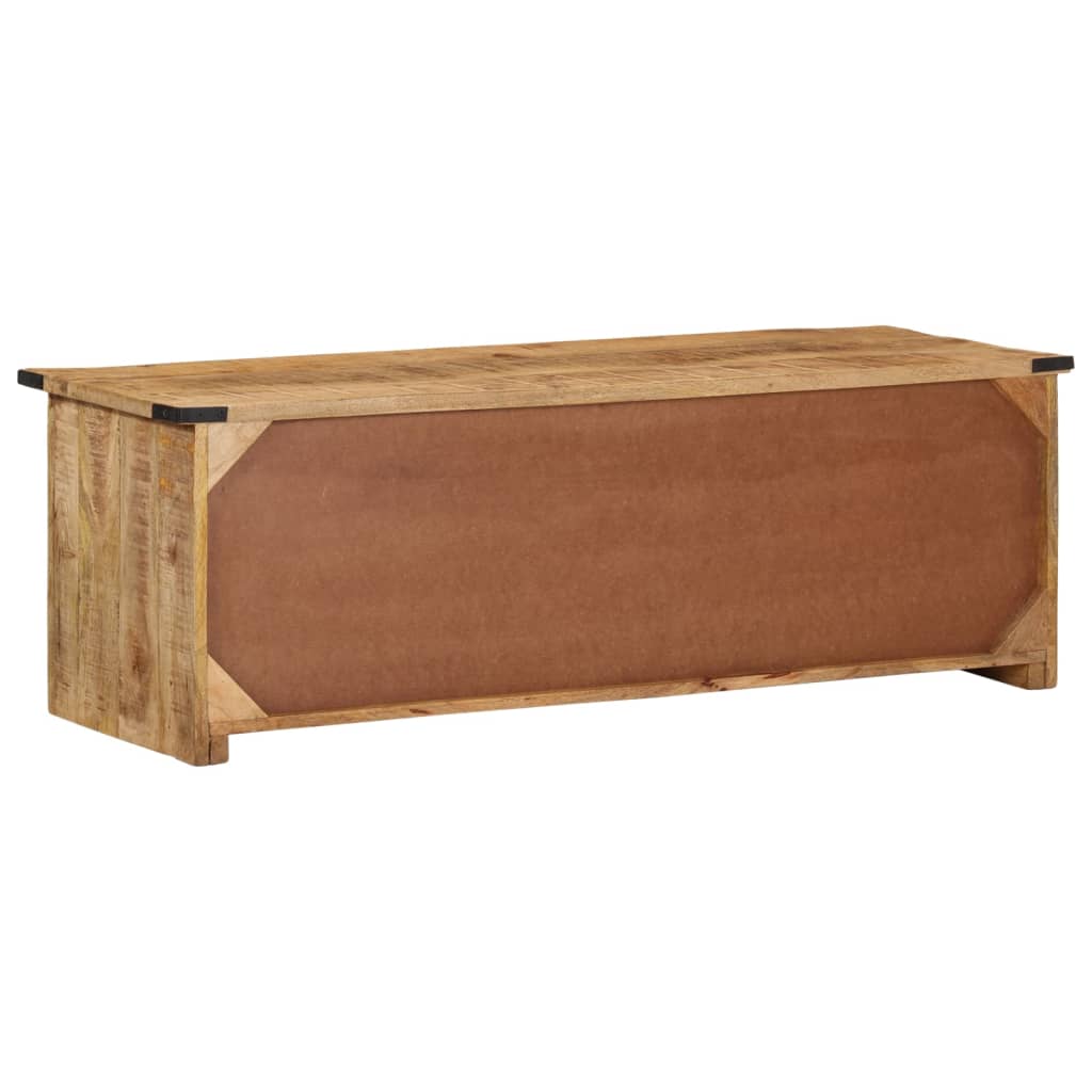 TV-Schrank mit Türen 105x35x36 cm Massivholz Mango