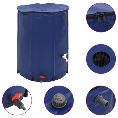 Wassertank mit Wasserhahn Faltbar 750 L PVC