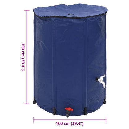 Wassertank mit Wasserhahn Faltbar 750 L PVC