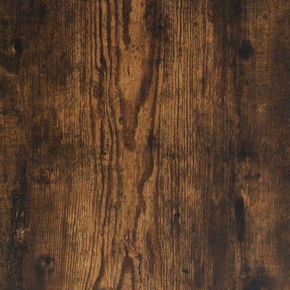 Waschbeckenunterschrank Räuchereiche 80x30x60 cm Holzwerkstoff