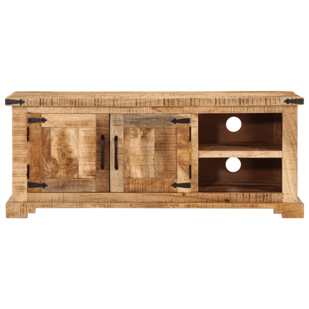 TV-Schrank 110x35x45 cm Massivholz Mango