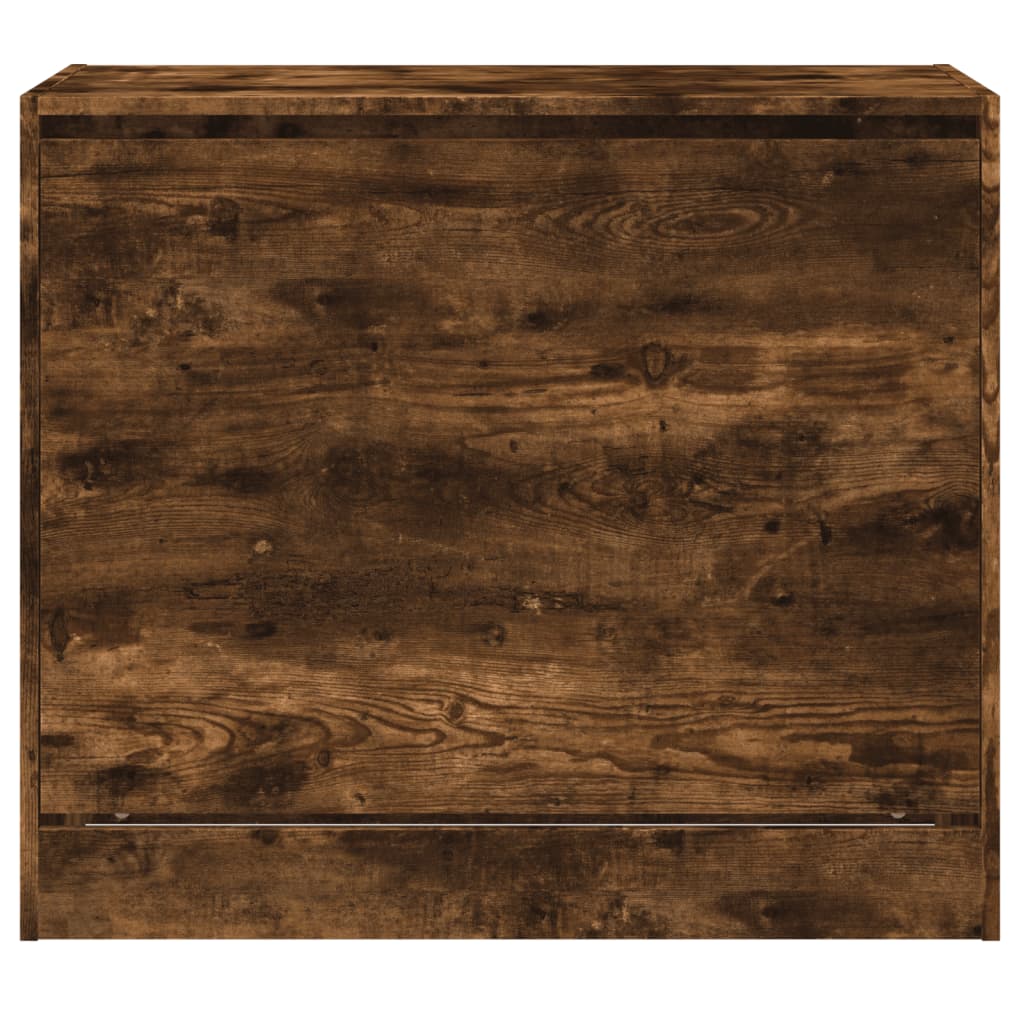 Schuhschrank Räuchereiche 80x42x69 cm Holzwerkstoff