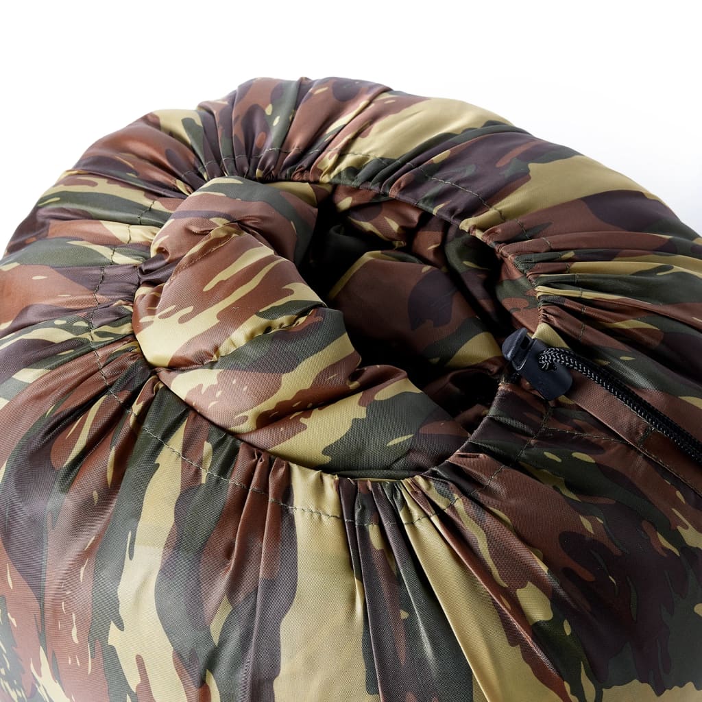 Doppelschlafsack mit Kissen Erwachsene Camping 3-4 Jahreszeiten