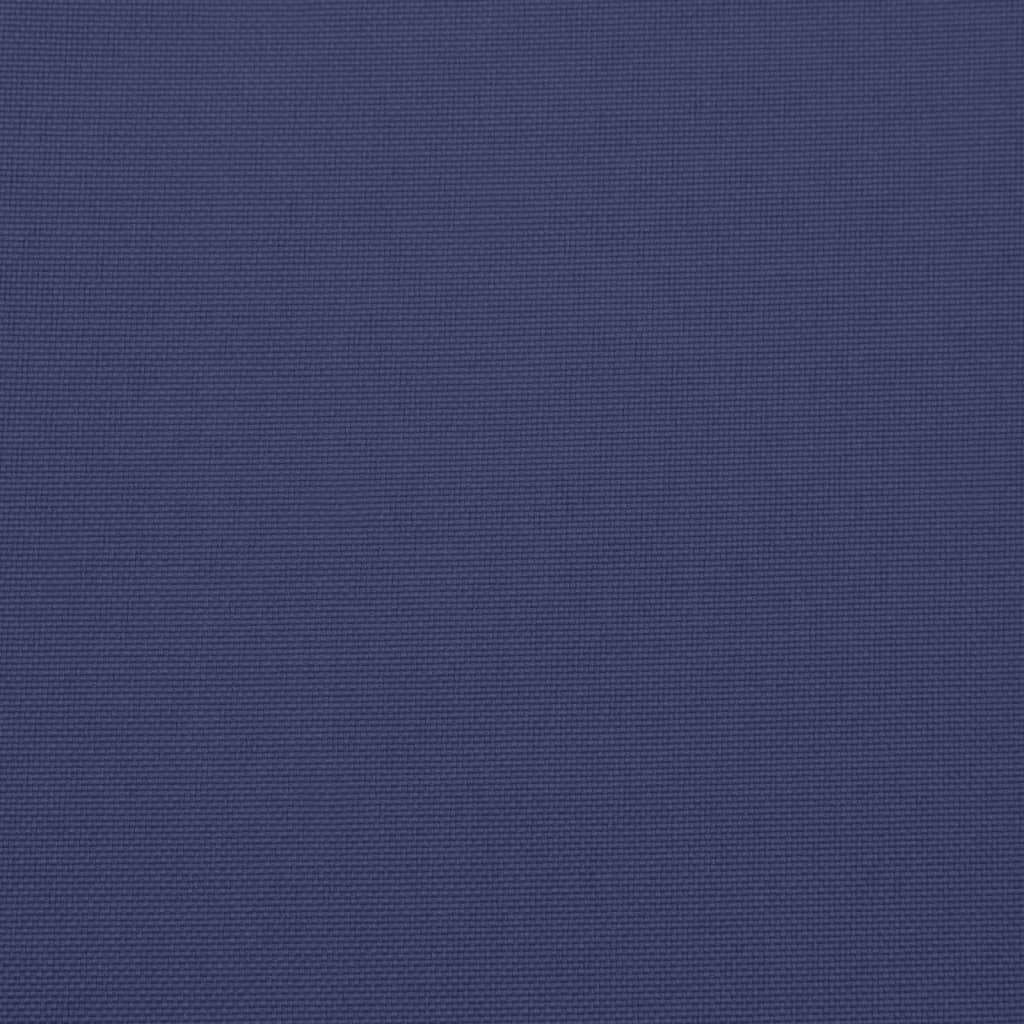 Niedriglehner-Auflagen 6 Stk. Marineblau Oxford-Gewebe