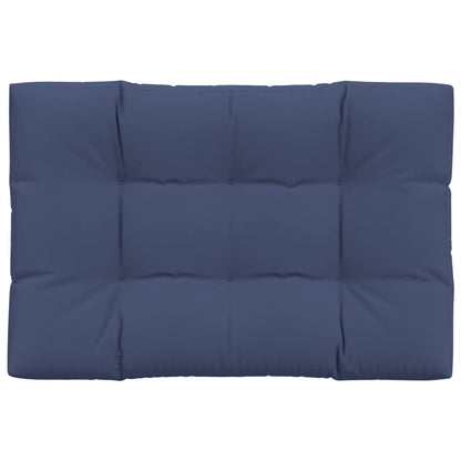 Palettenkissen Marineblau 120x80x12 cm Stoff