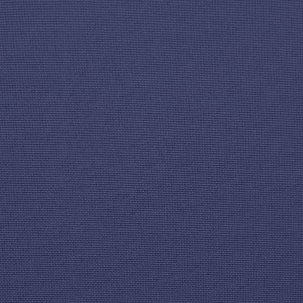 Palettenkissen Marineblau 60x40x12 cm Stoff