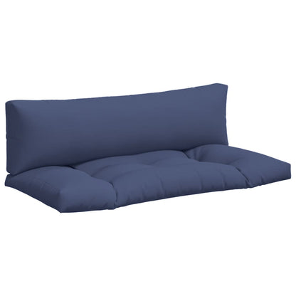 Palettenkissen 2 Stk. Marineblau Oxford-Gewebe