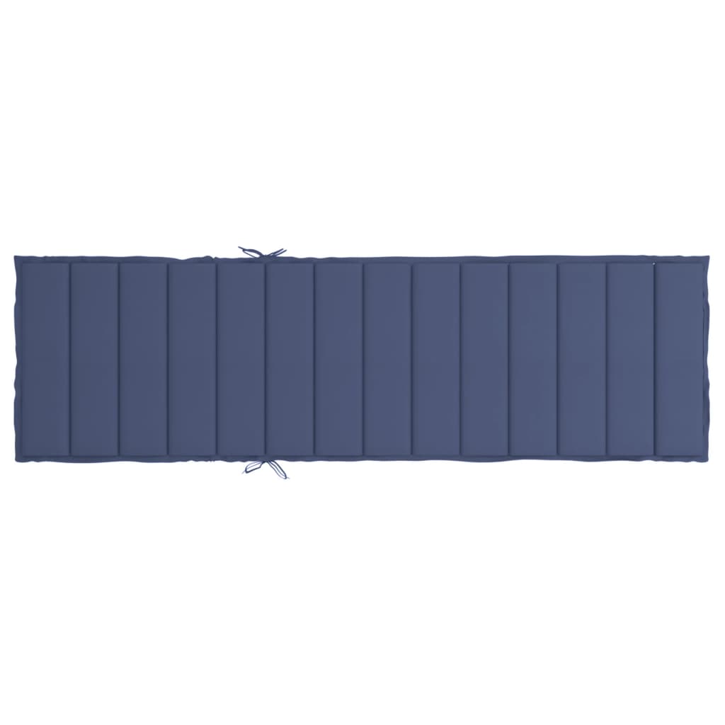 Sonnenliegen-Auflage Marineblau Oxford-Gewebe