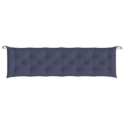 Gartenbank-Auflage Marineblau 200x50x7 cm Oxford-Gewebe