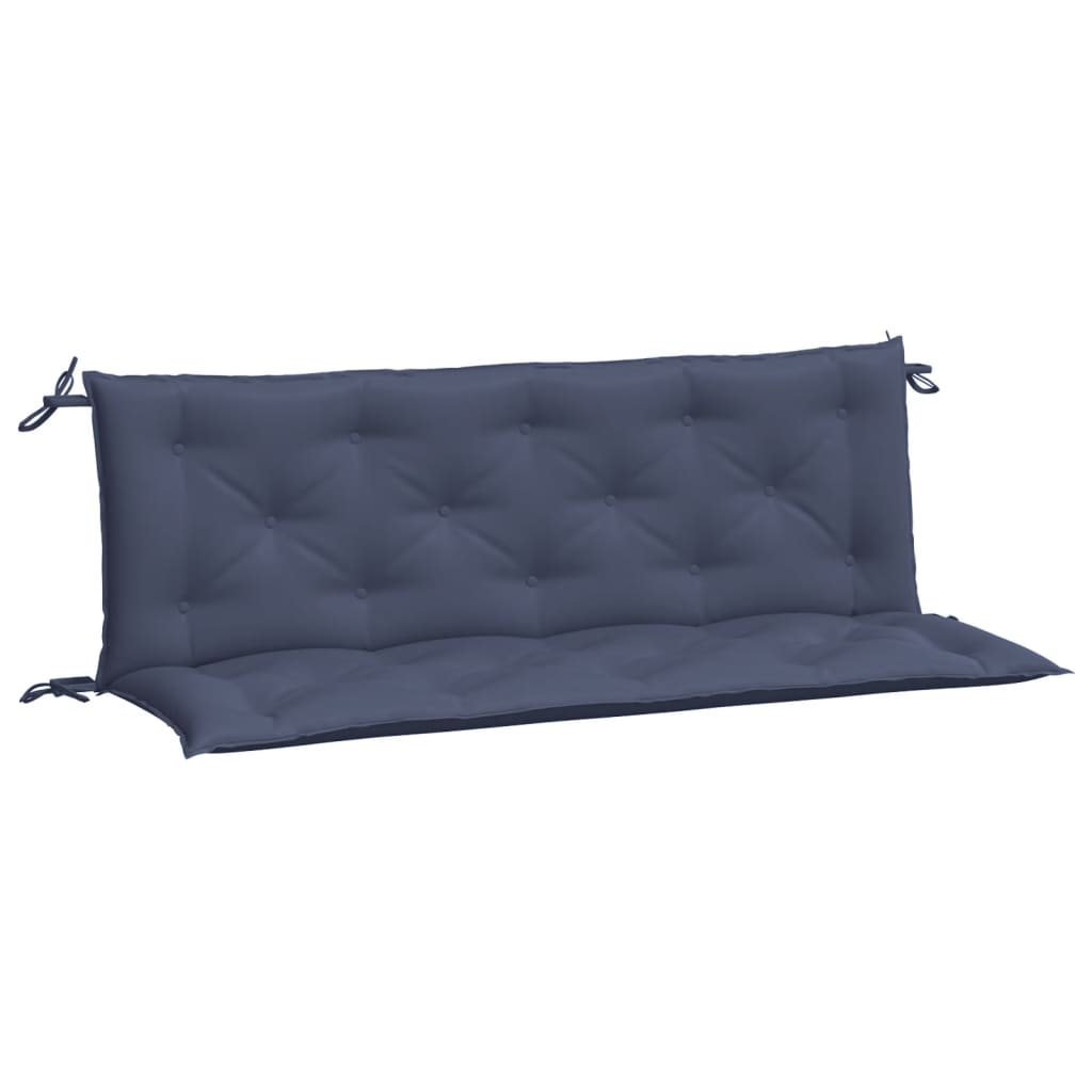 Gartenbank-Auflagen 2 Stk. Marineblau 150x50x7 cm Oxford-Gewebe