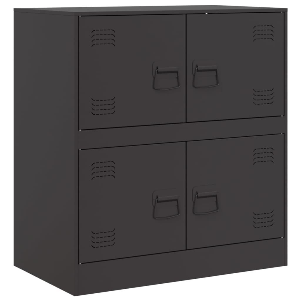 Sideboard Schwarz 67x39x73 cm Stahl