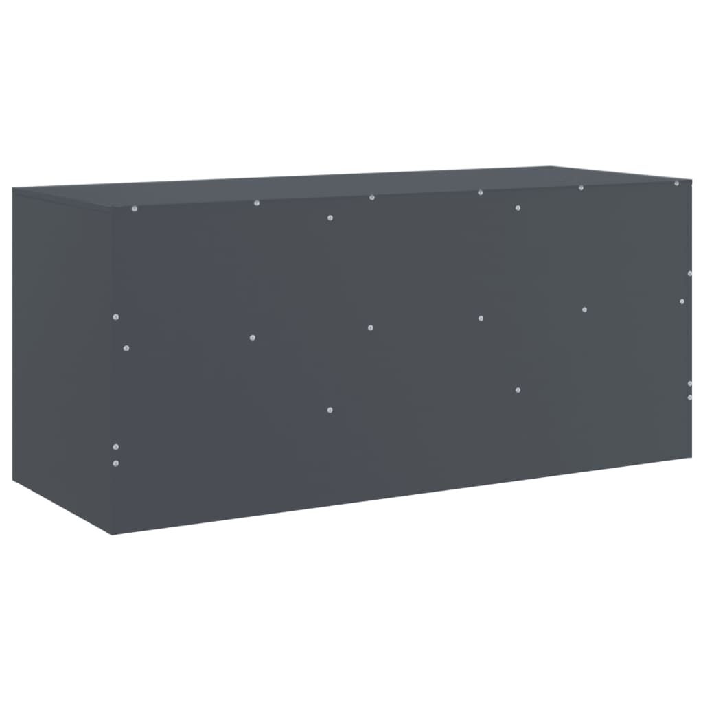 TV-Schrank Anthrazit 99x39x44 cm Stahl