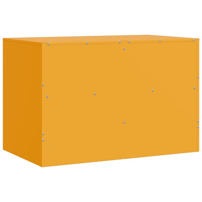 TV-Schrank Senfgelb 67x39x44 cm Stahl