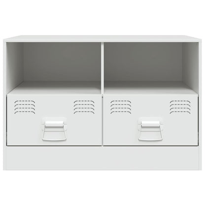 TV-Schrank Weiß 67x39x44 cm Stahl