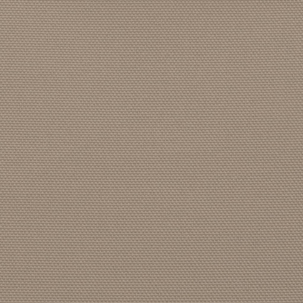 Balkon-Sichtschutz Taupe 120x800 cm 100 % Polyester-Oxford