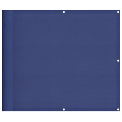 Balkon-Sichtschutz Blau 90x700 cm 100 % Polyester-Oxford