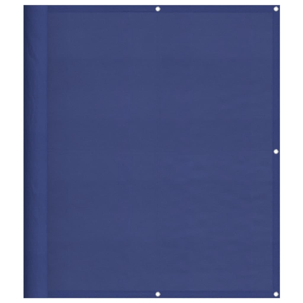 Balkon-Sichtschutz Blau 120x700 cm 100 % Polyester-Oxford