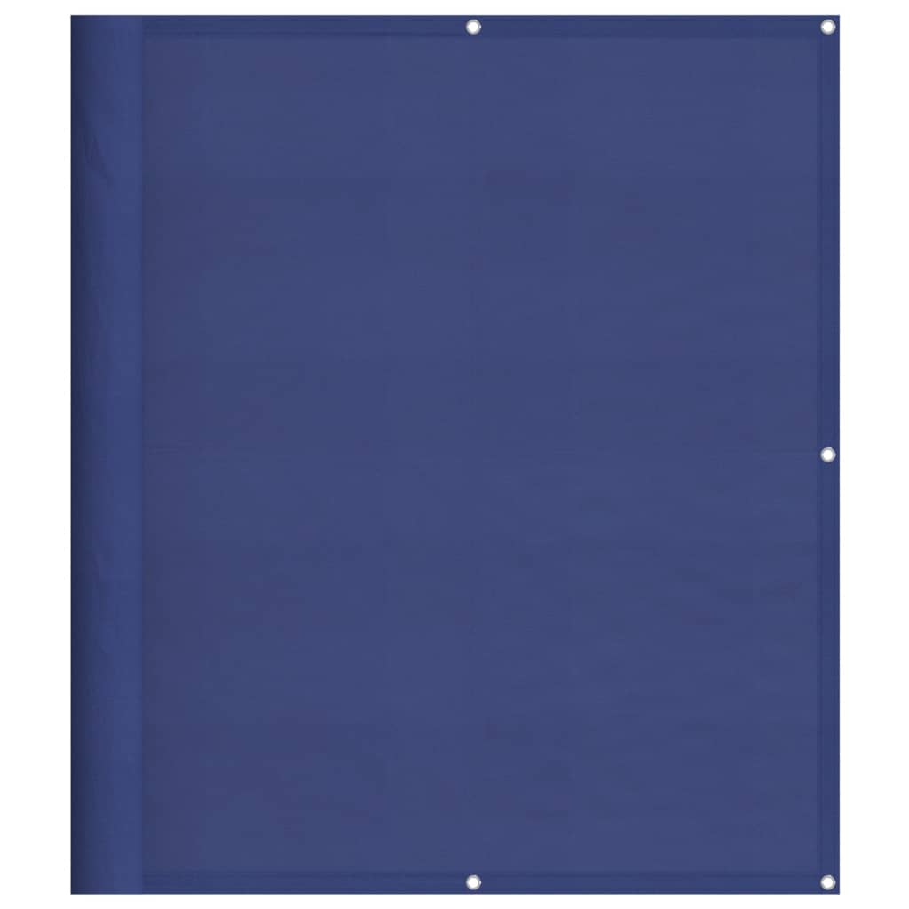 Balkon-Sichtschutz Blau 120x800 cm 100 % Polyester-Oxford