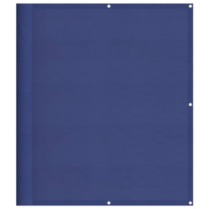 Balkon-Sichtschutz Blau 120x800 cm 100 % Polyester-Oxford