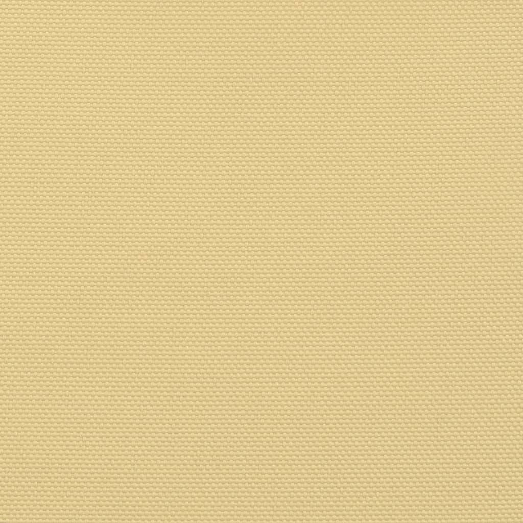 Sonnensegel Sandfarbe 2,5x2,5x3,5 m 100% Polyester Oxford