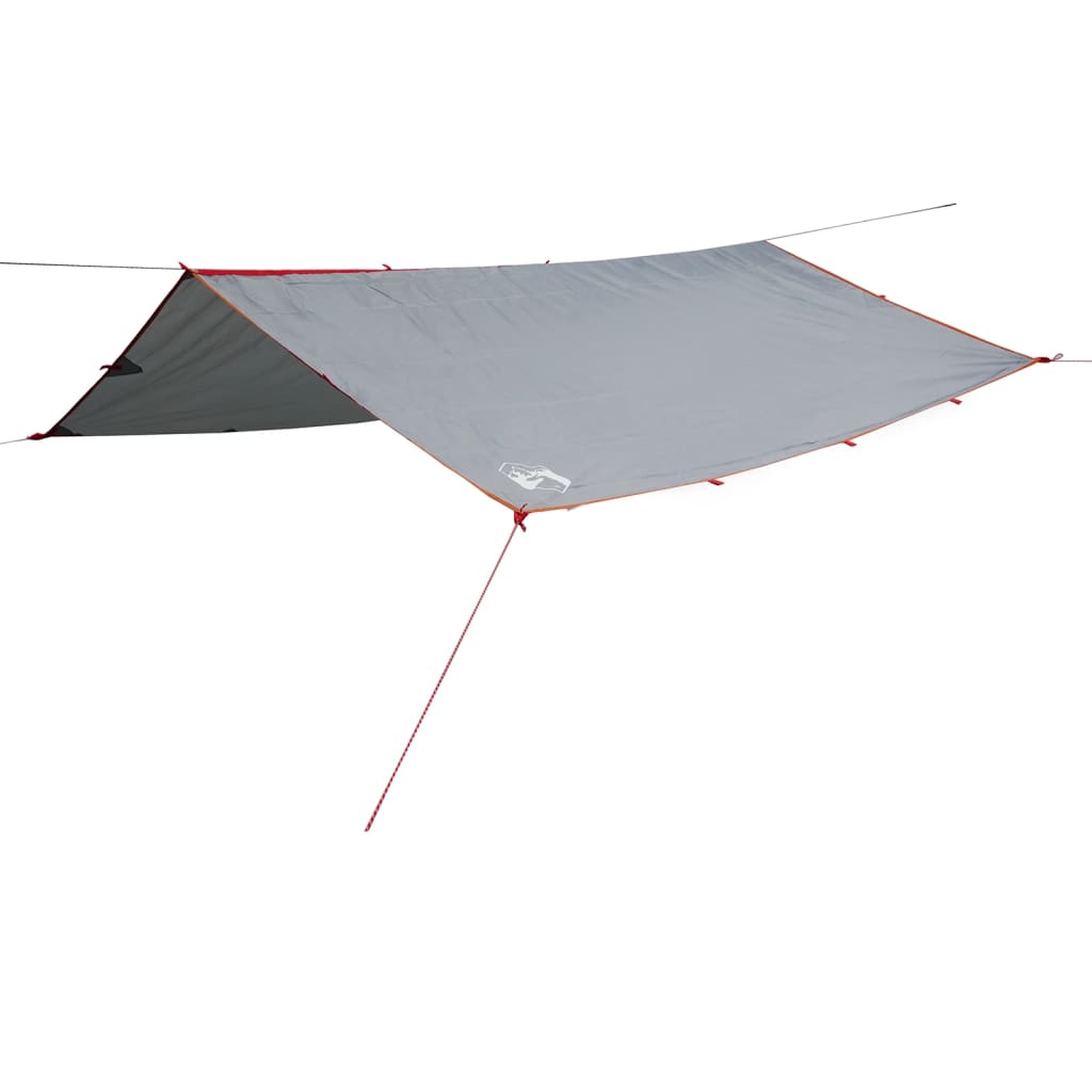 Tarp Grau und Orange 500x294 cm Wasserdicht