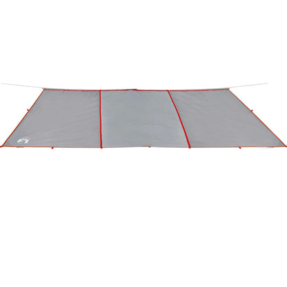 Tarp Grau und Orange 420x440 cm Wasserdicht