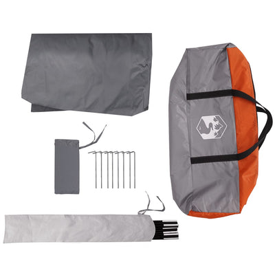 Tarp Orange 430x380x210 cm Wasserdicht