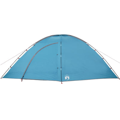 Campingzelt 8 Personen Blau Wasserdicht