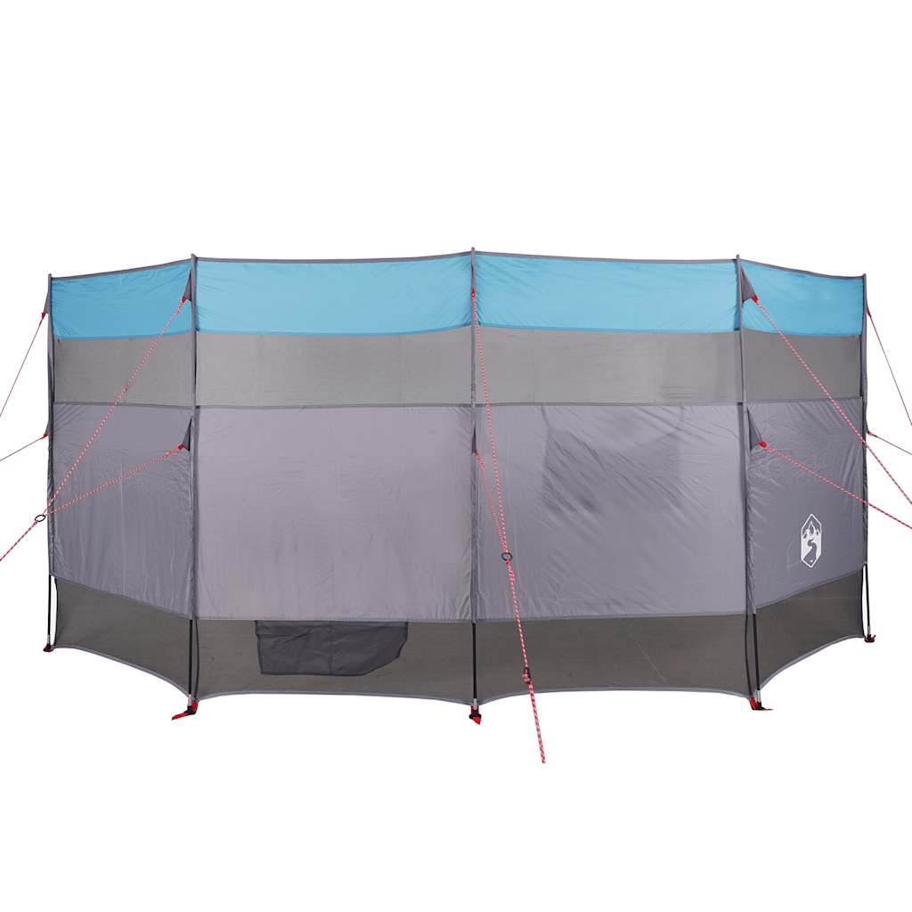 Camping-Windschutz Blau 366x152x152 cm Wasserdicht