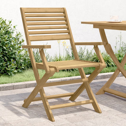 Gartenstühle 4 Stk. Klappbar 54,5x61,5x86,5cm Massivholz Akazie