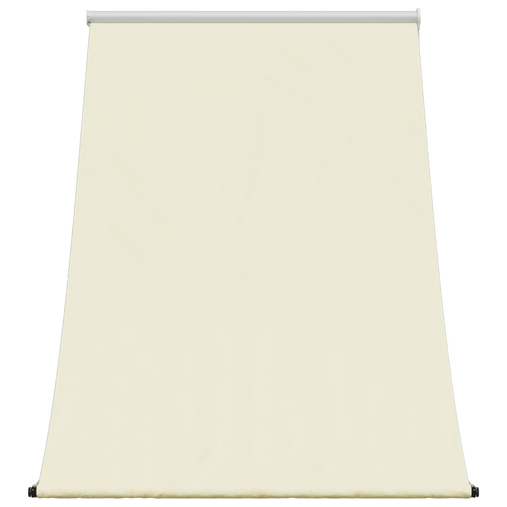 Markise Einziehbar Creme 150x150 cm Stoff und Stahl