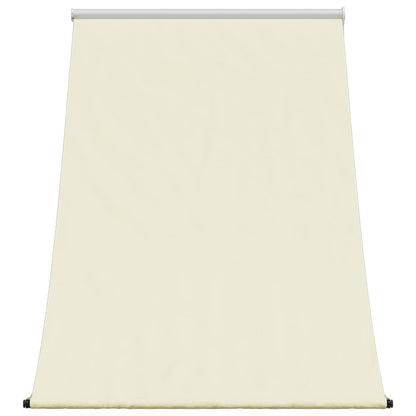 Markise Einziehbar Creme 150x150 cm Stoff und Stahl