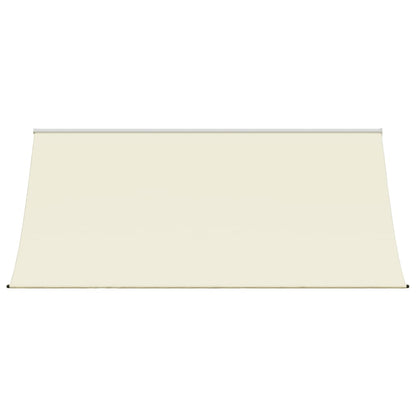 Markise Einziehbar Creme 300x150 cm Stoff und Stahl