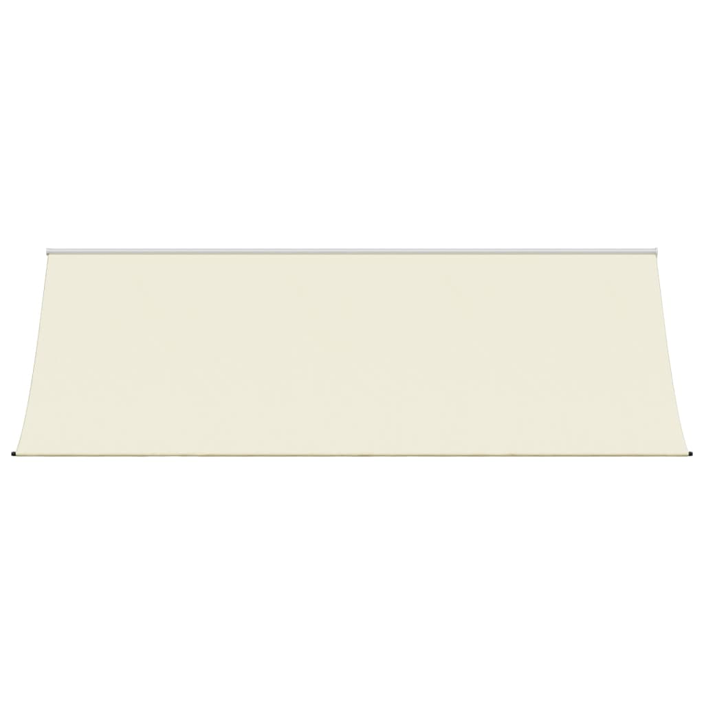 Markise Einziehbar Creme 350x150 cm Stoff und Stahl