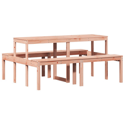 Picknicktisch 160x134x75 cm Massivholz Douglasie