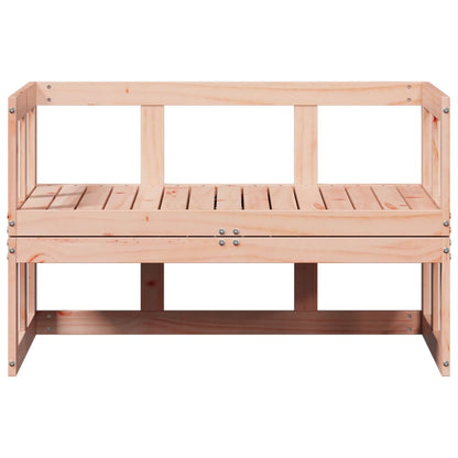 2-in-1 Gartensofa Verlängerbar Massivholz Douglasie