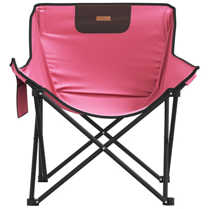 Campingstühle 2 Stk. mit Tasche Klappbar Rosa