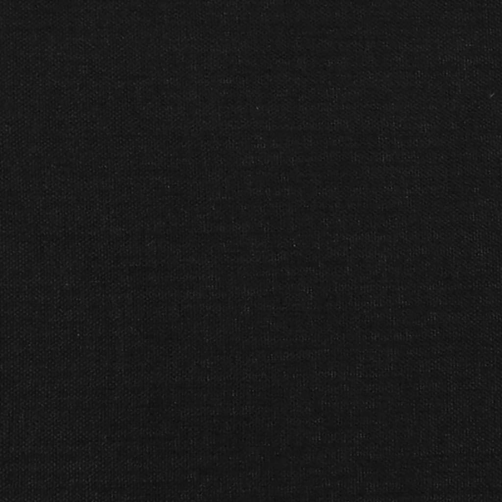 Bettgestell Schwarz 120x190 cm Stoff