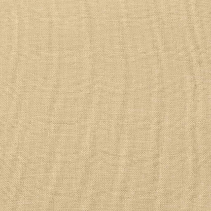 Hochlehner-Auflagen 2 Stk. Melange Beige 120x50x7 cm Stoff