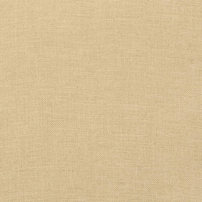 Hochlehner-Auflagen 4 Stk. Melange Beige 120x50x7 cm Stoff