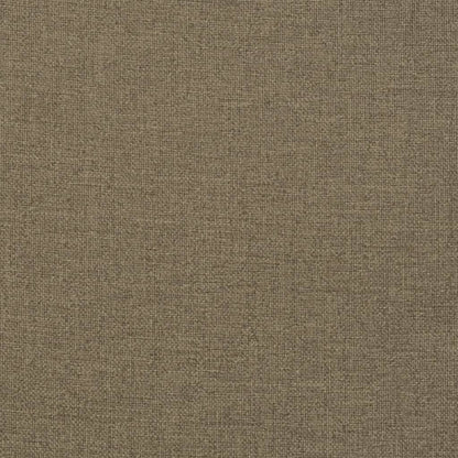 Hochlehner-Auflagen 6 Stk. Melange Taupe 120x50x7 cm Stoff