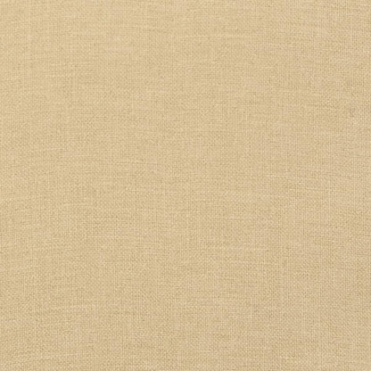 Niedriglehner-Auflagen 4 Stk. Melange Beige 100x50x7 cm Stoff