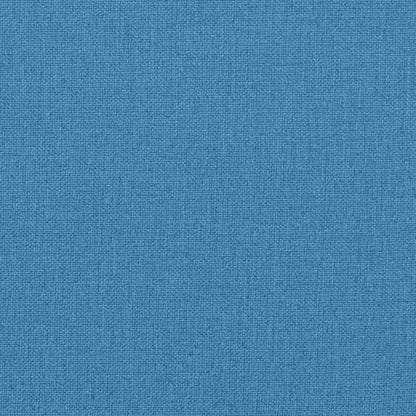 Niedriglehner-Auflagen 4 Stk. Melange Blau 100x50x7 cm Stoff