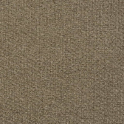 Niedriglehner-Auflagen 4 Stk. Melange Taupe 100x50x7 cm Stoff