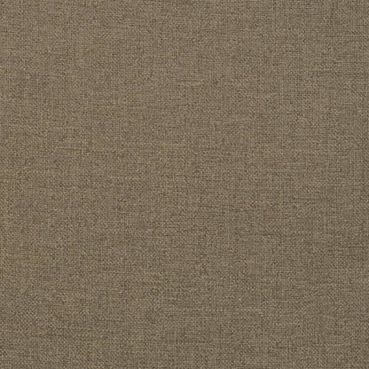 Hochlehner-Auflagen 6 Stk. Melange Taupe 120x50x4 cm Stoff