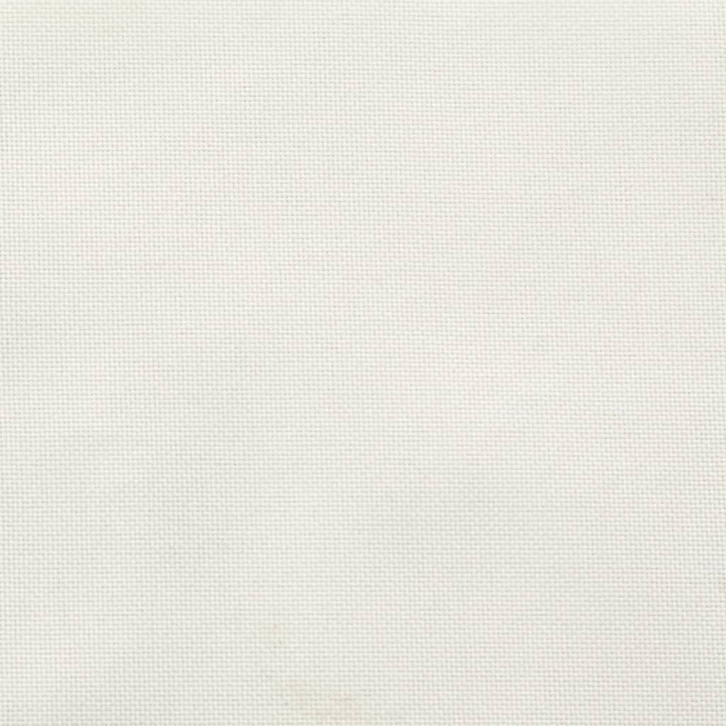 Sonnenliegen-Auflage Melange Creme 200x70x4 cm Stoff