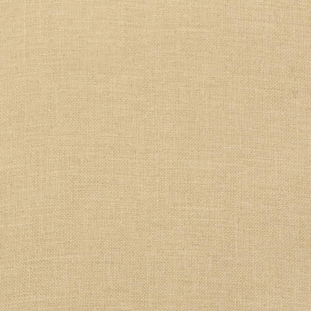 Gartenbank-Auflage Melange Beige 100x50x7 cm Stoff